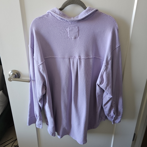 Aerie LumberJane Fleece button down - Picture 4 of 5